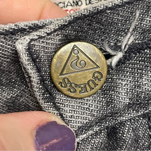 Vintage Guess by Georges Marciano Washed Black High Rise Jean- Size 29 - Picture 3 of 11